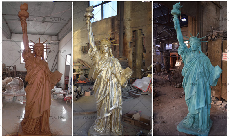 Life size bronze statue of Liberty Enlightening the World for sale (2)